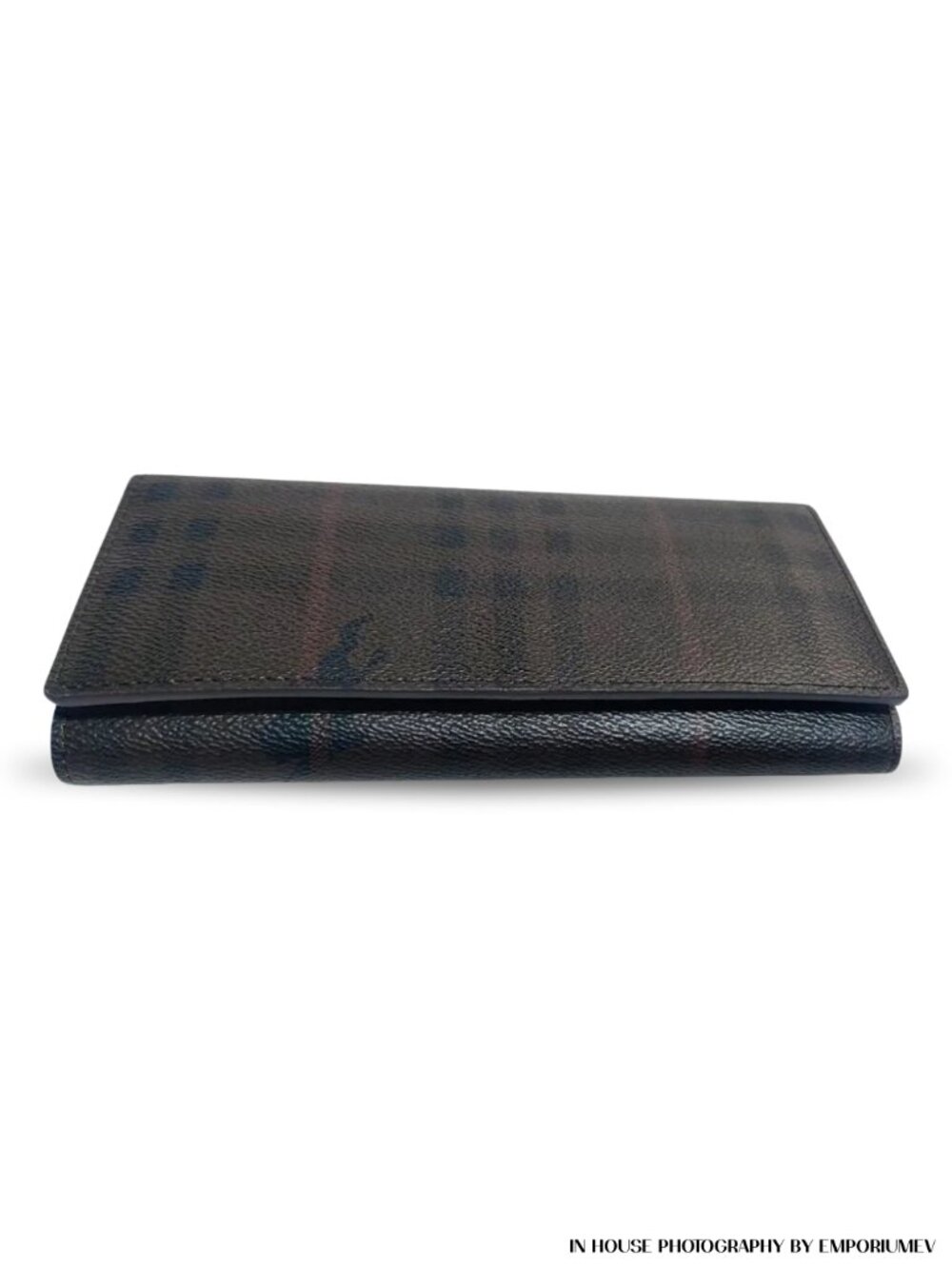Garland by evgothicjewelry Women's Tartan Print Leather Long Card Holder Wallet